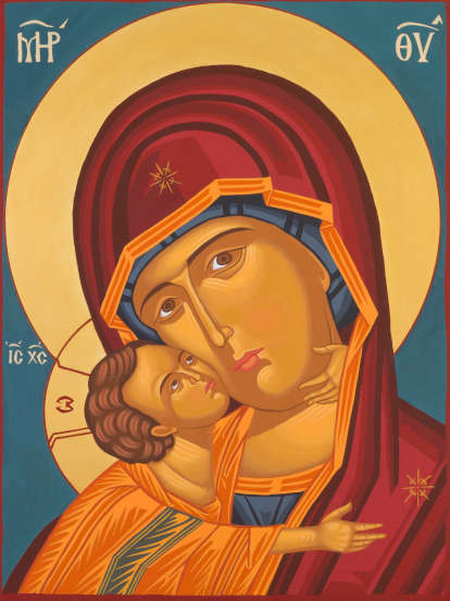 Icon of the Virgin of Compassion